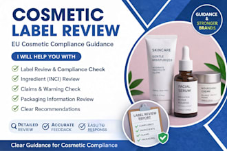 assist you with eu UK cosmetic product registration cpnp scpn