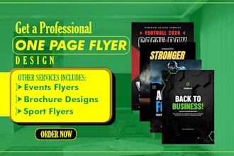 event flyer design church flyer design sport flyer design one page flyer design