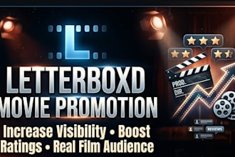watch and promote your letterboxd movie to increase visibility and rating