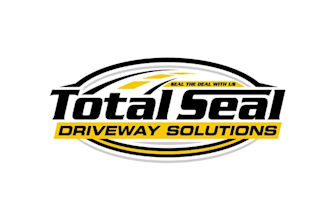 design sustainability driveway sealing business logo