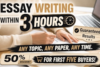 write essays, summaries and research articles for students