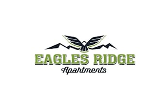 design professional eagles ridge apartments logo