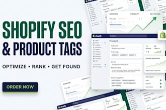 optimize your shopify SEO and product tags for higher rankings