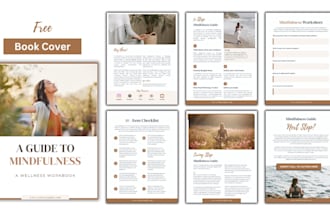design lead magnet, ebook, workbook and PDF documents