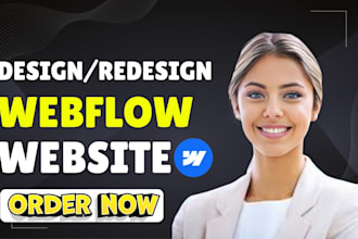 design a modern webflow website, seo optimization, figma to webflow expert