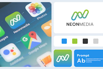 design unique custom app icon logo