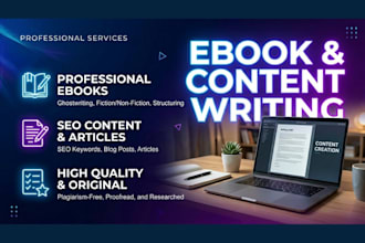 write professional ebook and SEO content writing for your business