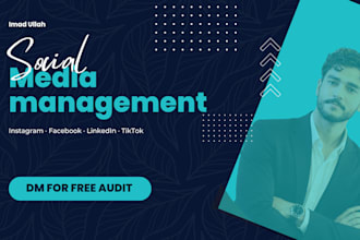 manage your social media accounts and grow your brand organically
