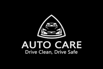 design a modern auto care logo for your business