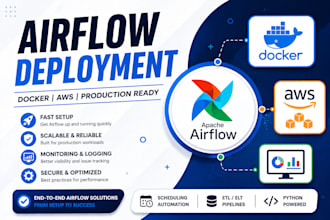 deploy, fix apache airflow with docker or AWS
