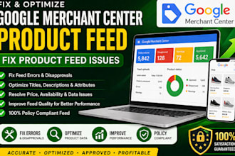 fix, optimize product feed for google merchant center fix product feed issues