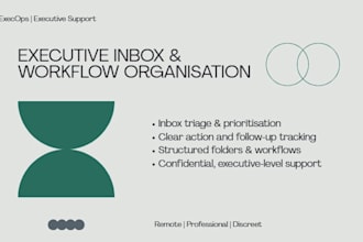 executive inbox and workflow organisation