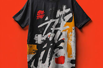create t shirt design