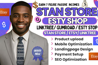 setup stan store, linktree stan store marketing, uploading digital product