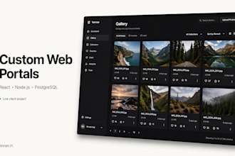 build a custom client portal or web app for your business
