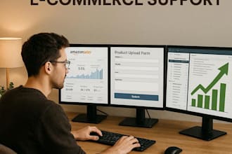 provide a complete remote team for  your ecommerce store