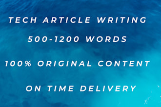 write engaging tech articles blogs and how to guides