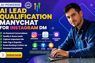 build ai manychat instagram dm lead qualification chatbot
