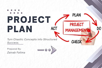 do end to end project planning