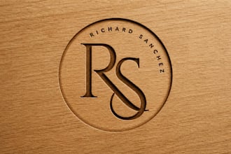 design modern 3d logo with realistic effects