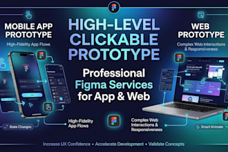 clickable prototype figma app, web clickable prototype figma