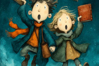 do vector children story book illustration and kids book