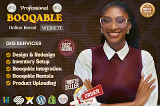 do booqable rental website, booqable trailer party, bike, booqable event website