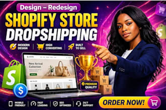 shopify store design shopify store redesign shopify website design shopify store