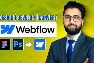 convert figma to webflow website, webflow landing page, as webflow expert