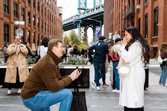 photograph your surprise engagement