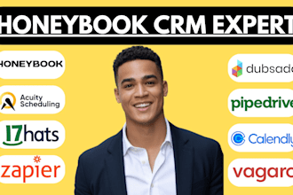 integrate honeybook zapier quickbooks calendly google workspace crm automation
