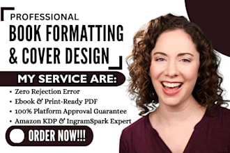 create pdf ebook design kdp book formatting ebook formatting and layout design