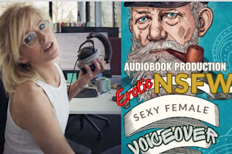 narrate sensual nsfw erotic voice overs sfw asmr for audiobook acx standards