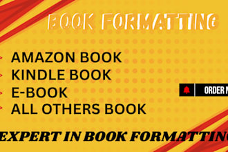 format your ebook and paperback professionally