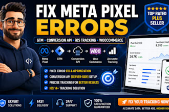 fix meta pixel GTM capi ios meta ads woocommerce facebook ig tiktok pixel setup