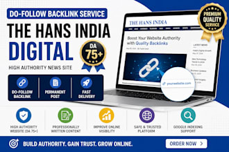 do follow backlink on the hans india