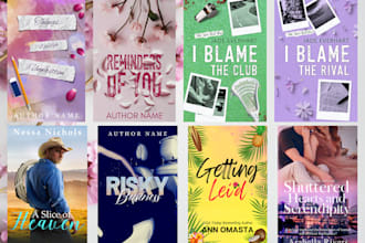 create a romance book cover