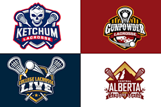 do lacrosse team jersey or sports club logo design