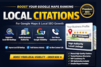 do google map citation with local citation for gmb ranking and local seo boost
