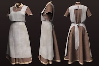 create 3d metahuman outfits and rig accessories for unreal engine 3d metahuman