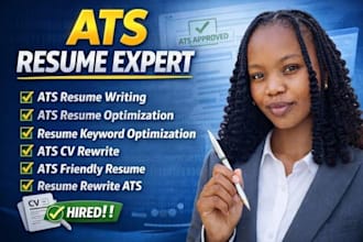 create ats friendly resume and linkedin optimization