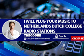 plug your music to netherlands dutch college radio stations