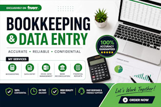 do quickbooks online bookkeeping and financial data entry