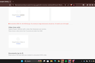 build a professional website