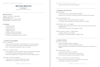 clean up and format your messy documents or meeting notes