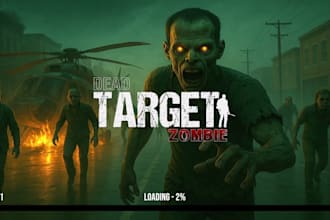 develop a full zombie survival horror game in unity for android