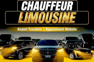 chauffeur, limousine, airport transfer and appointment website