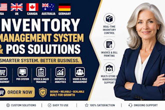 create inventory management system with pos erp integration stock tracking