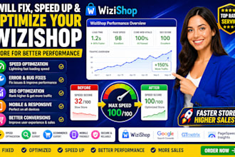 fix speed up and optimize your wizishop store for better performance
