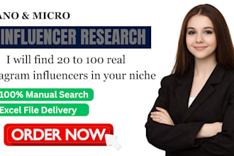 find nano and micro instagram influencers for your niche